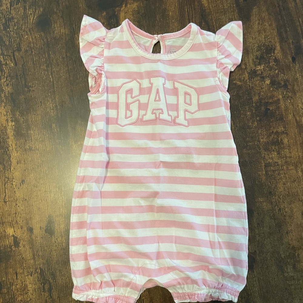 Gap striped romper